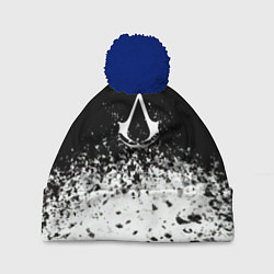 Шапка с помпоном Assassins creed ассасины, цвет: 3D-тёмно-синий