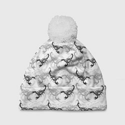 Шапка c помпоном Скорпионы - Scorpions