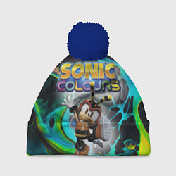 Шапка с помпоном Charmy Bee - Sonic - Video game, цвет: 3D-тёмно-синий