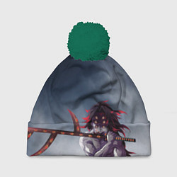 Шапка c помпоном Кокушибо