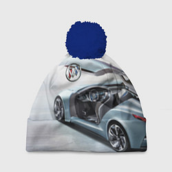 Шапка с помпоном Buick Riviera Concept, цвет: 3D-тёмно-синий