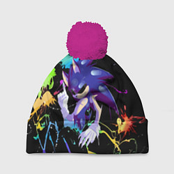 Шапка c помпоном Sonic Exe - Hedgehog - video game