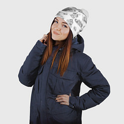 Шапка с помпоном Покатушки, цвет: 3D-белый — фото 2