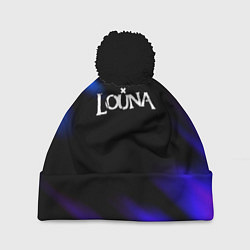 Шапка с помпоном Louna neon bend, цвет: 3D-черный