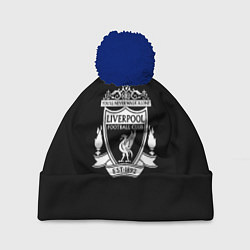 Шапка с помпоном Liverpool fc club, цвет: 3D-тёмно-синий