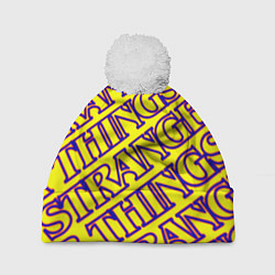 Шапка c помпоном Stranger Things serials
