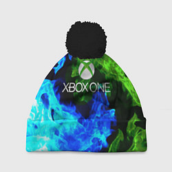 Шапка c помпоном Xbox битва огня