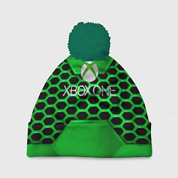 Шапка c помпоном Xbox metal game