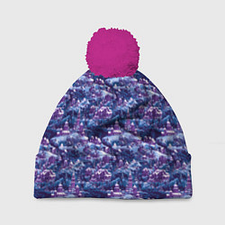 Шапка c помпоном Готическая ночь на Рождество