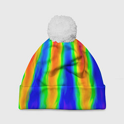 Шапка c помпоном Пожар в химлаборатории