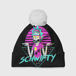 Шапка с помпоном Рик швифтует, цвет: 3D-белый
