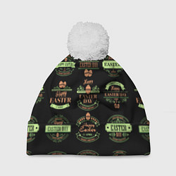 Шапка c помпоном Easter holidays