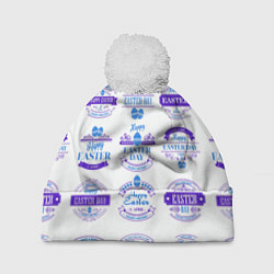 Шапка c помпоном Easter holidays