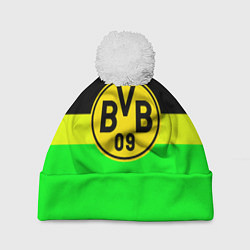 Шапка c помпоном Borussia полосы линии