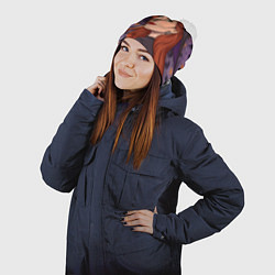 Шапка с помпоном Wich, цвет: 3D-белый — фото 2