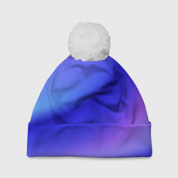 Шапка c помпоном The color is multicolored