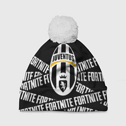 Шапка c помпоном Fortnite x Juventus