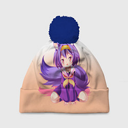 Шапка c помпоном No Game No Life