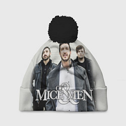 Шапка с помпоном Of Mice & Men, цвет: 3D-черный