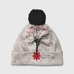 Шапка с помпоном RHCP: Red Tree, цвет: 3D-черный