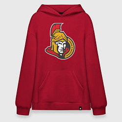 Толстовка-худи оверсайз Ottawa Senators, цвет: красный