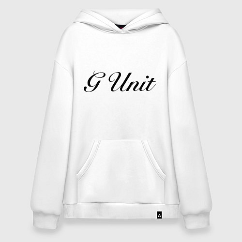 Худи оверсайз G unit / Белый – фото 1