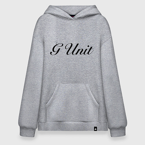 Худи оверсайз G unit / Меланж – фото 1