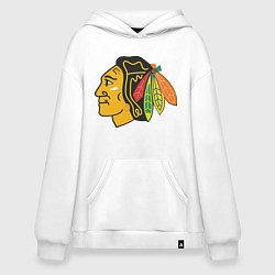 Толстовка-худи оверсайз Chicago Blackhawks: Kane, цвет: белый