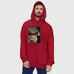 Толстовка-худи оверсайз Peaky Blinders, цвет: красный — фото 2