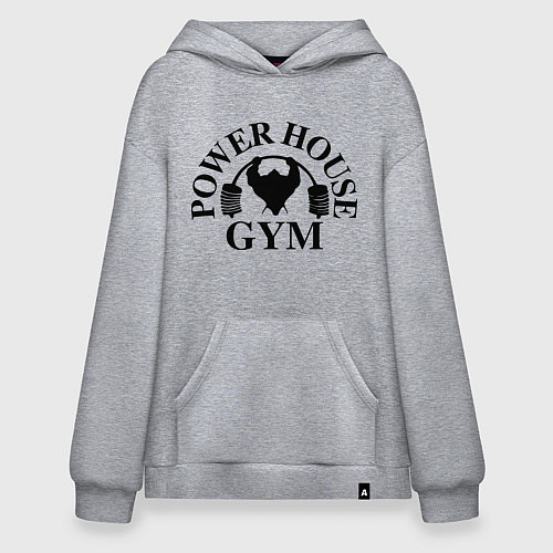 Худи оверсайз Power House Gym / Меланж – фото 1