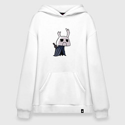 Толстовка-худи оверсайз Hollow Knight, цвет: белый