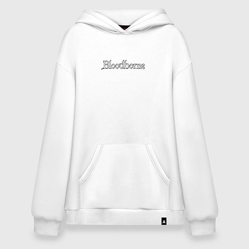 Худи оверсайз Bloodborne / Белый – фото 1