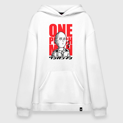 Худи оверсайз Ok Hero / Белый – фото 1