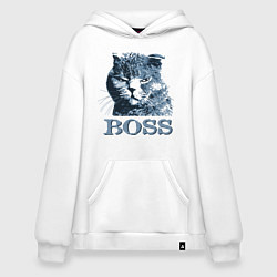 Худи оверсайз Boss cat