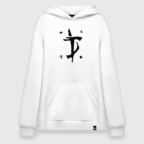 Худи оверсайз DOOM Slayer / Белый – фото 1