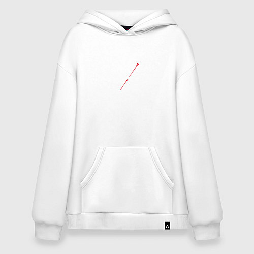 Худи оверсайз Lil Peep / Белый – фото 1