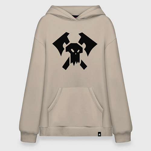 Худи оверсайз Орки (Orks) / Миндальный – фото 1