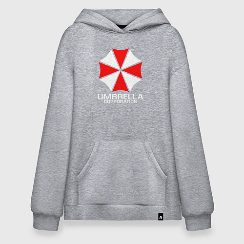 Худи оверсайз UMBRELLA CORP / Меланж – фото 1