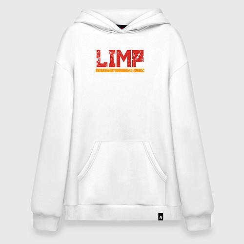 Худи оверсайз LIMP BIZKIT / Белый – фото 1