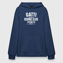 Толстовка-худи оверсайз Gatti Boxing Club, цвет: тёмно-синий