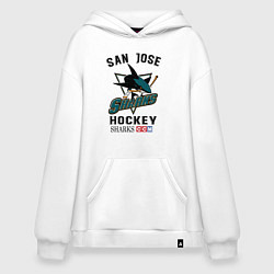 Худи оверсайз SAN JOSE SHARKS