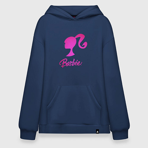Худи оверсайз Барби / Тёмно-синий – фото 1