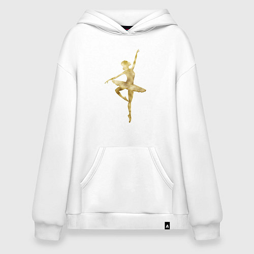 Худи оверсайз Балерина / Белый – фото 1