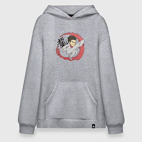 Худи оверсайз Удар Казумо / Меланж – фото 1