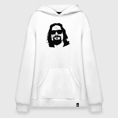 Худи оверсайз Большой Лебовски Big Lebowski / Белый – фото 1