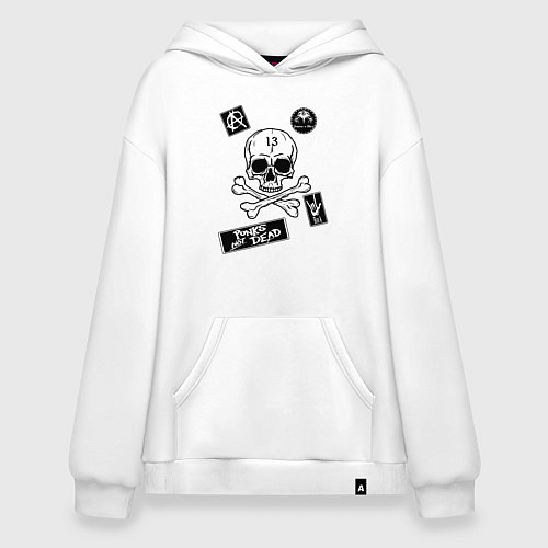 Худи оверсайз Как у КНЯZZя Король и Шут / Белый – фото 1