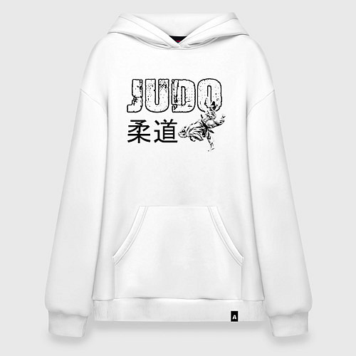 Худи оверсайз Style Judo / Белый – фото 1