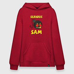 Худи оверсайз Serious Sam Bomb Logo