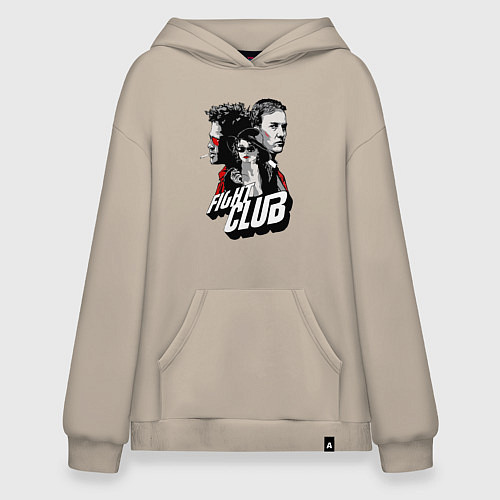 Худи оверсайз SOAP CLUB / Миндальный – фото 1