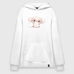 Худи оверсайз Зверёк в очках